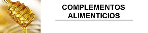 COMPLEMENTOS ALIMENTICIOS